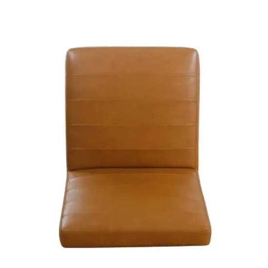 Channeled Metal Dining Chair - HomePop image {3}