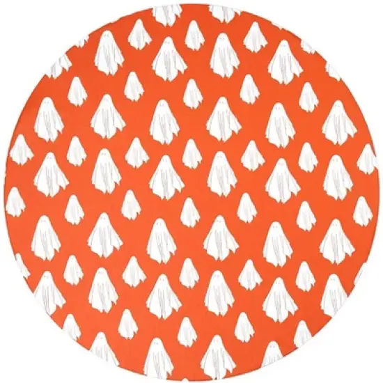The Lakeside Collection Round Halloween Custom Fit Tablecloth image {1}