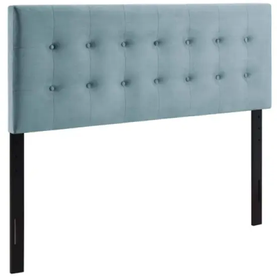 Emily King Biscuit Tufted Performance Velvet Headboard - Modway image {7}