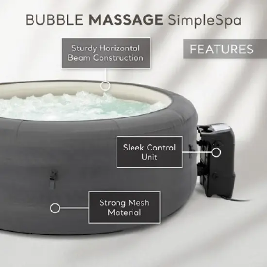 Intex SimpleSpa Bubble Massage Inflatable image {1}