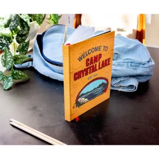 Silver Buffalo Friday The 13th "Welcome To Camp Crystal Lake" Hardcover Journal Notebook image {6}
