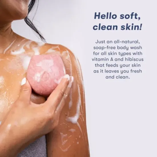 HiBAR Soap-Free Body Wash - Nourish - 3oz image {5}