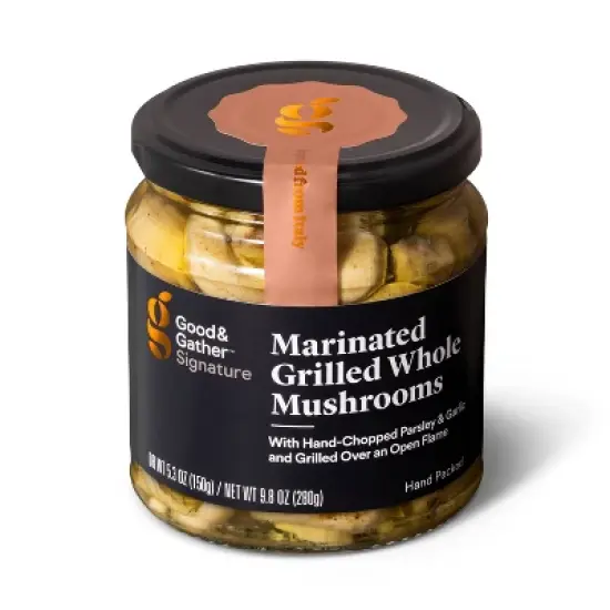 Signature Marinated Grilled Mushrooms - 9.8oz - Good & Gather&trade; image {2}