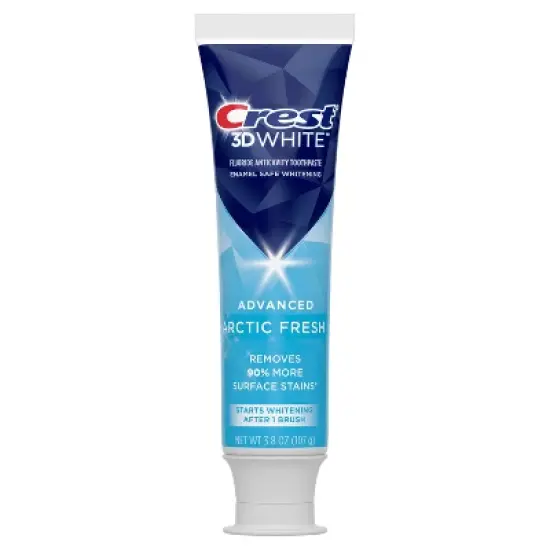Crest 3D White Advanced Teeth Whitening Toothpaste - Arctic Fresh image {1}