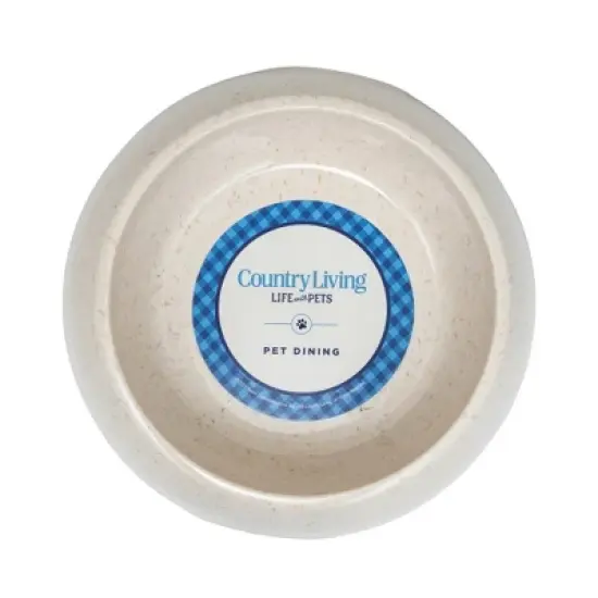 Country Living Set of 2 Bamboo Dog Bowls &ndash; Available in 3 Sizes & 2 Color Options image {10}