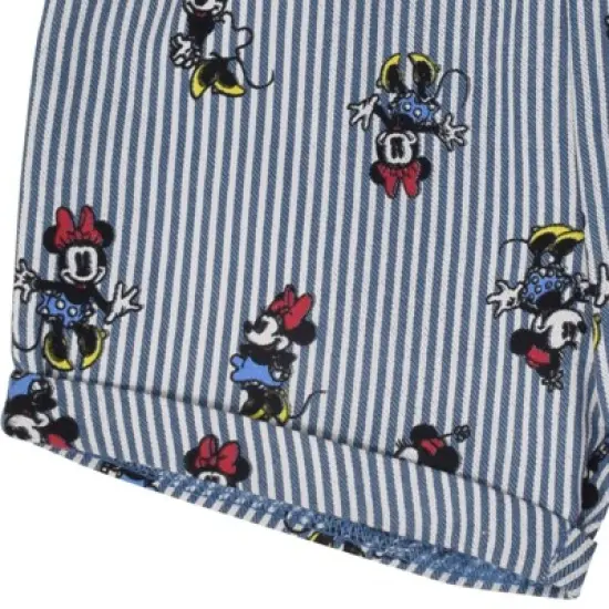 Disney Minnie Mouse Baby Girls T-Shirt and Shorts Outfit Set Infant to Toddler image {6}