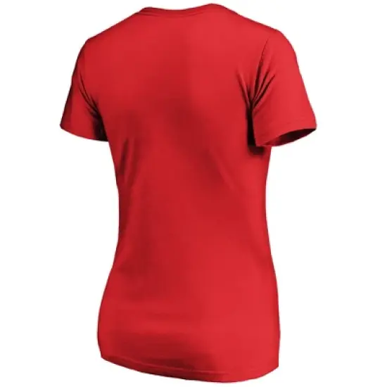 MLS Chicago Fire Women's Short Sleeve V-Neck T-Shirt image {1}