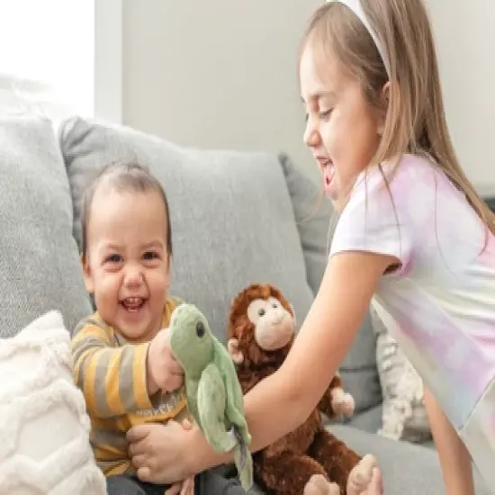 Bearington Collection Swings Soft Plush Monkey Stuffed Animal, 15" image {2}