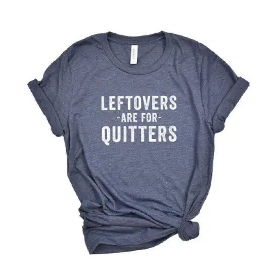 Simply Sage Market Women's Leftovers Are For Quitters Short Sleeve Graphic Tee image {2}