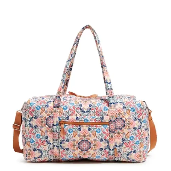 Vera Bradley Women's  Cotton Large Travel Duffel Bag image {9}