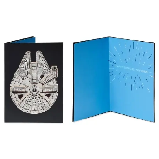 3ct Birthday Cards Star Wars Unique - PAPYRUS image {2}