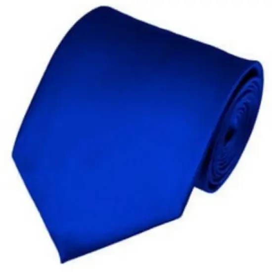 Solid Color 3.5 Inch Wide And 62 Inch Extra Long Necktie For Big & Tall Men image {19}