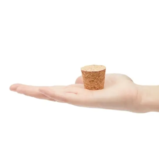 Juvale 20 Pack Size #16 Tapered Cork Plugs for Arts and Crafts (1.34 x 1 x 1.1 in) image {3}