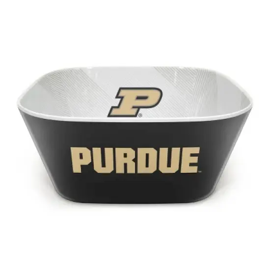NCAA Purdue Boilermakers Serving Bowl: Melamine Rounded Square, 15 Volume image {1}