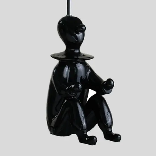 MAYEERTY Black Modern Clown Phone Holder Resin for Living Room Bedroom image {3}