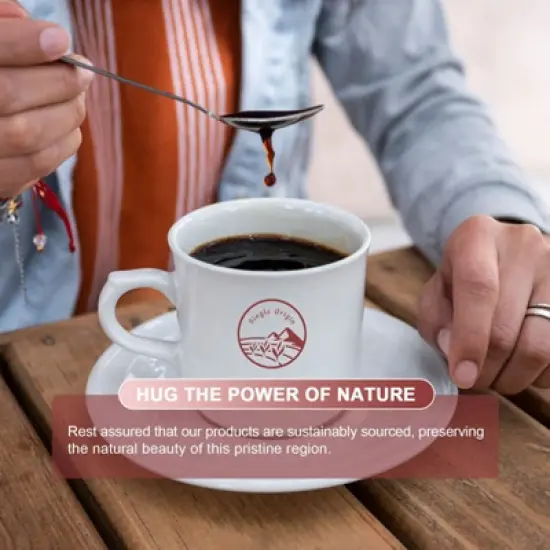 Alliwise Pure Himalayan Shilajit Resin Liquid Drops for Energy & Immune Support - 2 Fl.oz (Raspberry Flavor) image {2}