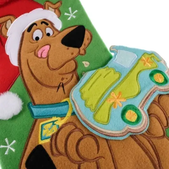 Scooby-Doo Applique Holiday Stocking 20" image {2}