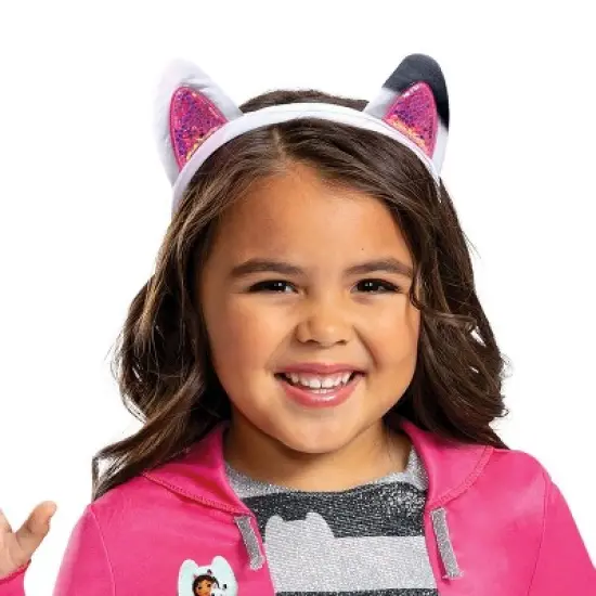 Toddler Gabby's Dollhouse Halloween Costume Jumpsuit with Headband M (3-4T) image {2}