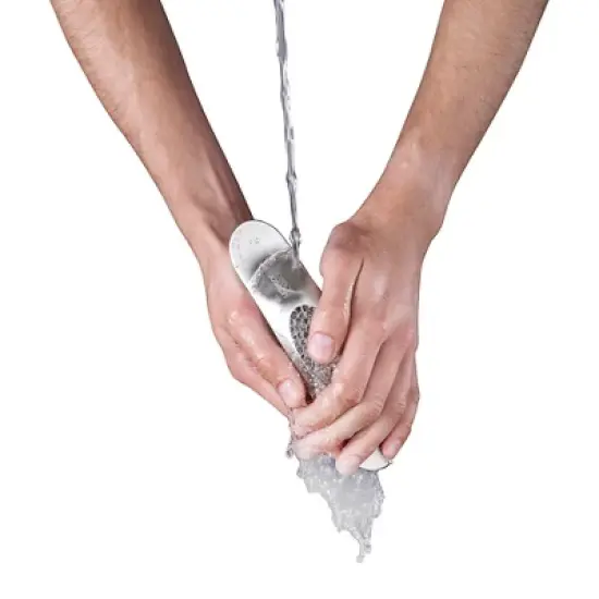 Joseph Joseph Rocker Garlic Press, Mincer and Crusher - Steel: Stainless Steel, Dishwasher-Safe, Best Garlic Clove Crusher image {5}