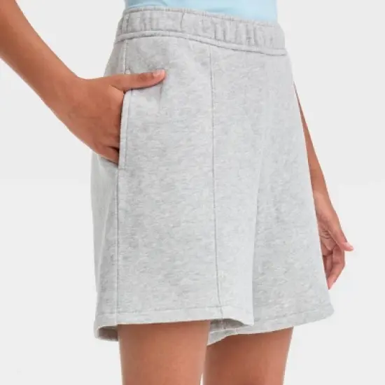 Girls' Fleece Shorts - All in Motion&trade; image {2}