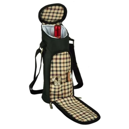 Picnic at Ascot - Single Bottle Insulated Wine Tote image {3}