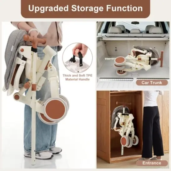 Dexmalle Foldable Toddler Tricycle image {4}