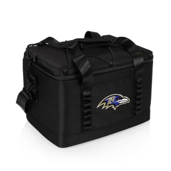 NFL Baltimore Ravens Thick Sustainable 24 Can Soft Cooler image {3}