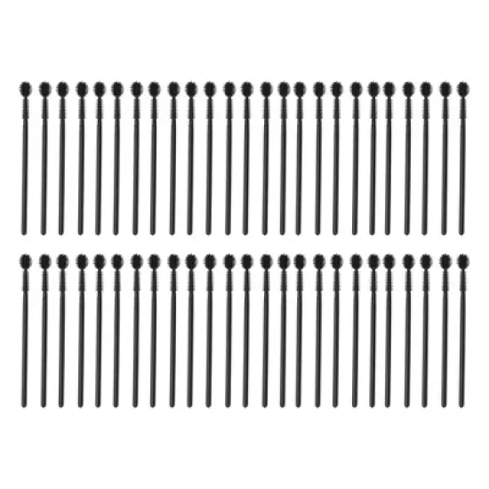 Unique Bargains Ball-shaped Eyelash Brush 50 Pcs image {5}
