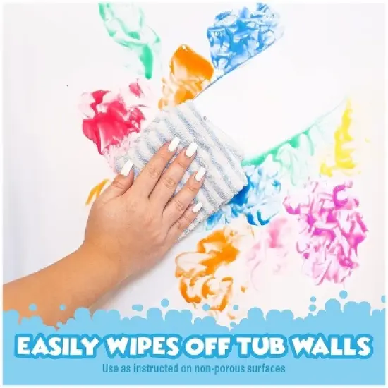 Tub Works Bath Paint Soap Bath Toy, Neon 6 Pack image {4}