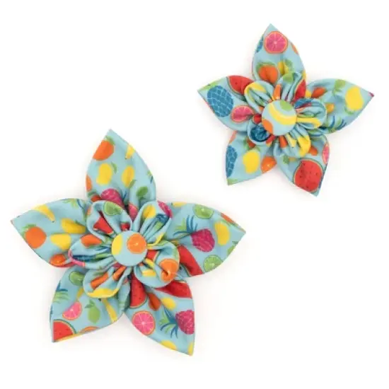 The Worthy Dog Tutti Frutti Adjustable Flower Accessory image {2}