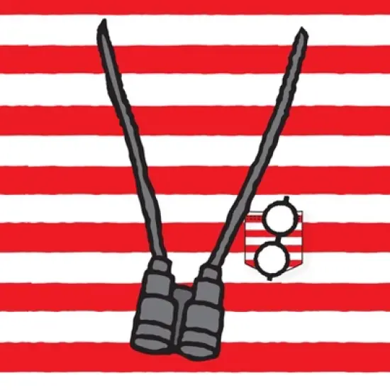 Men's Where's Waldo? Short Sleeve Graphic T-Shirt - White/Red image {2}