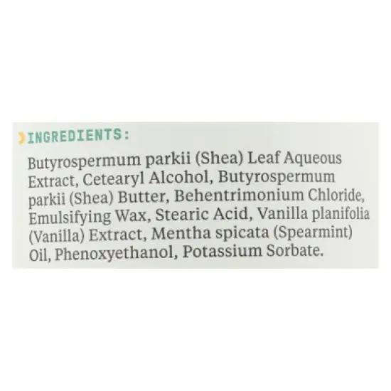 Alaffia Vanilla Everyday Shea Conditioner Vanilla Mint - 32 oz image {3}