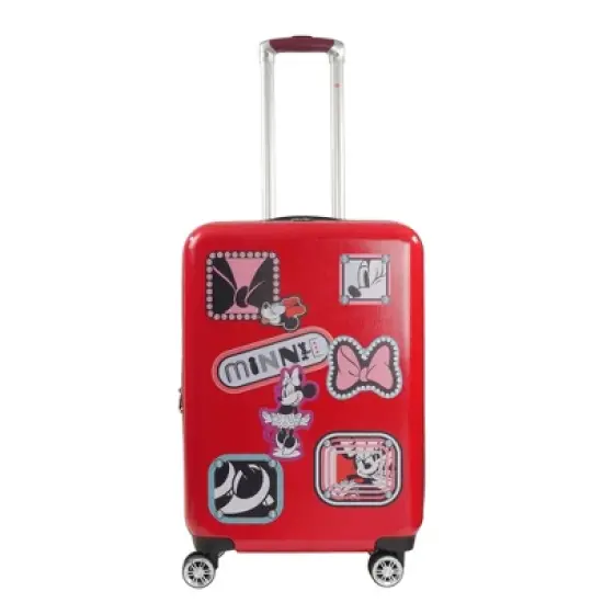 Disney Ful Minnie Mouse Patch 25 in spinner luggage, Red image {1}