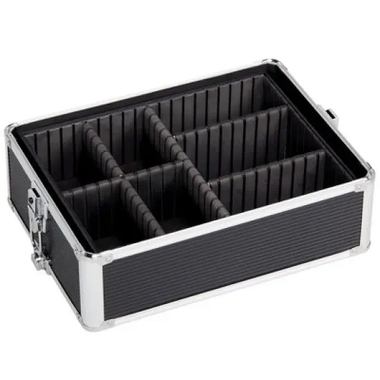 Yaheetech 4-In-1 Aluminum Rolling Cosmetic Makeup Train Cases image {6}