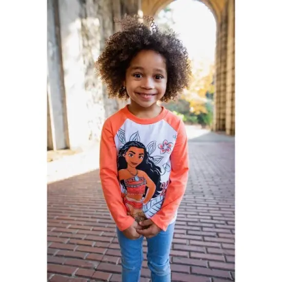 Disney Moana Girls 2 Pack T-Shirts Toddler image {2}
