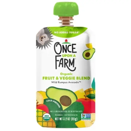 Once Upon a Farm Fruit & Veggie Variety Pack - 12.8oz/4ct image {3}