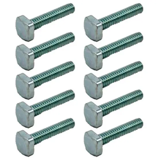 Weed Eater/Husqvarna/Poulan Craftsman 10 Pack Square Head Bolt - 530015820-10PK image {2}