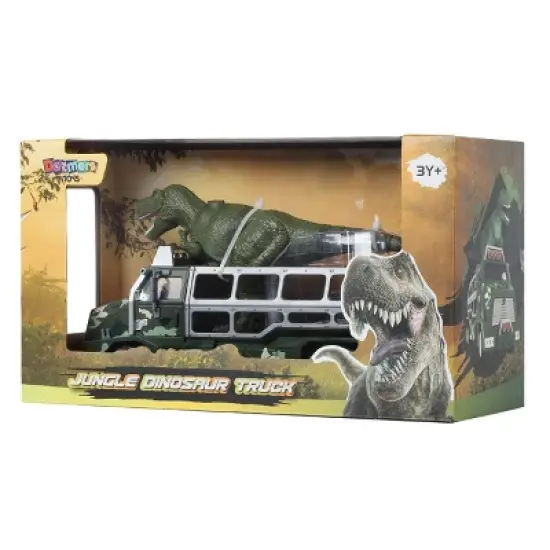 BUILD ME Dinosaur Transport Truck Toy image {3}