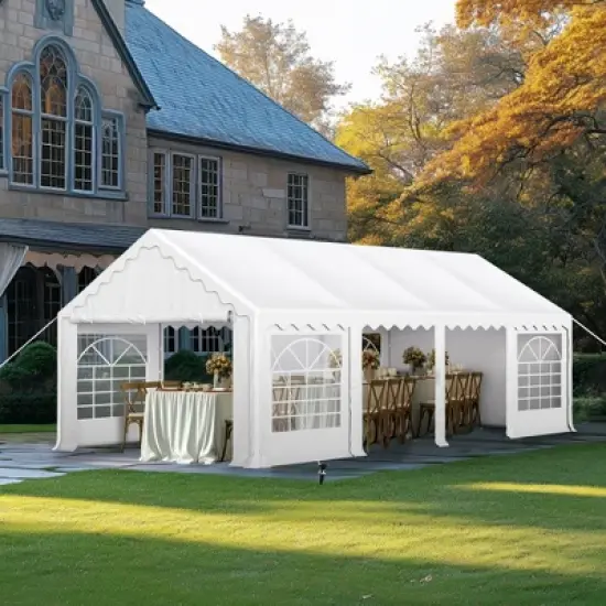 Captiva Designs Heavy-Duty Outdoor Party Tents with Removable Sidewalls - Ideal for Events and Gatherings image {15}