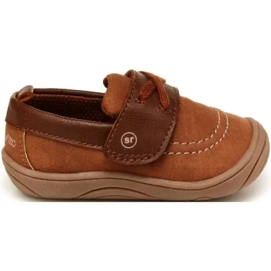 Stride Rite 360 Kids Unisex Hampton Boat Shoe | 4 | Brown image {2}