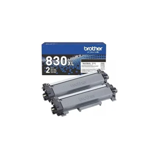 Brother TN830XL Black High Yield Toner Cartridge 2/Pack (TN830XL2PK) print up to 3 000 pages image {7}