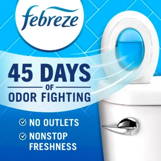 Febreze Linen & Sky Bathroom Air Freshener - 2ct image {1}