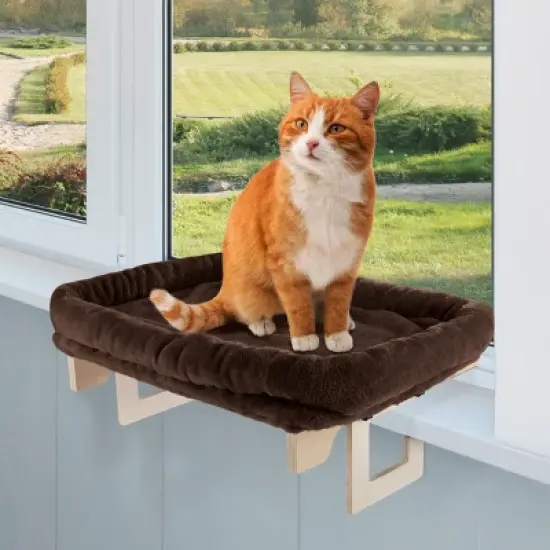 PETMAKER Cat Window Perch with Bolster image {6}