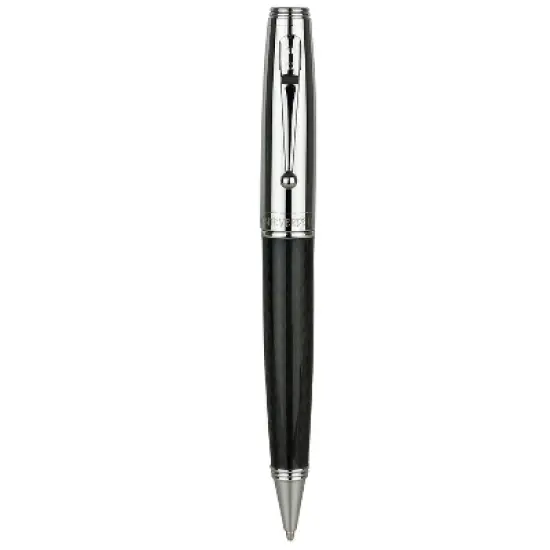 Monteverde Invincia Ballpoint Pen Medium Nib Chrome/Black MV40063 image {4}