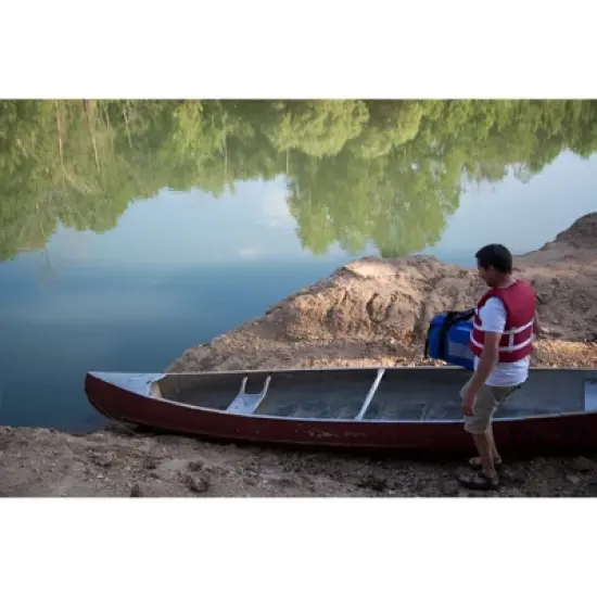 Stansport Waterproof Dry Duffle Bag 65L Blue image {4}