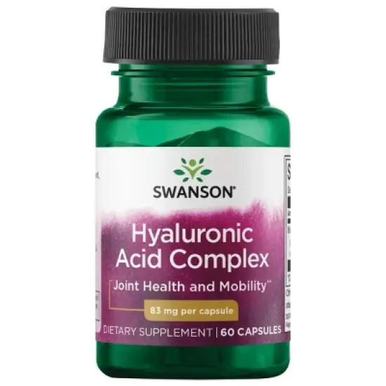 Swanson Hyaluronic Acid Complex 83 Mg 60 Caps image {5}