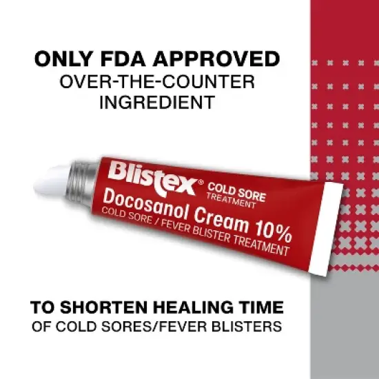 Blistex Cold Sore and Fever Blister Treatment Cream - Docosanol - 0.07oz image {3}