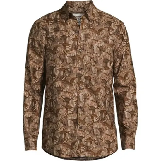 Lands' End Blake Shelton x Lands' End Men's Traditional Fit Flagship Flannel Shirt image {4}