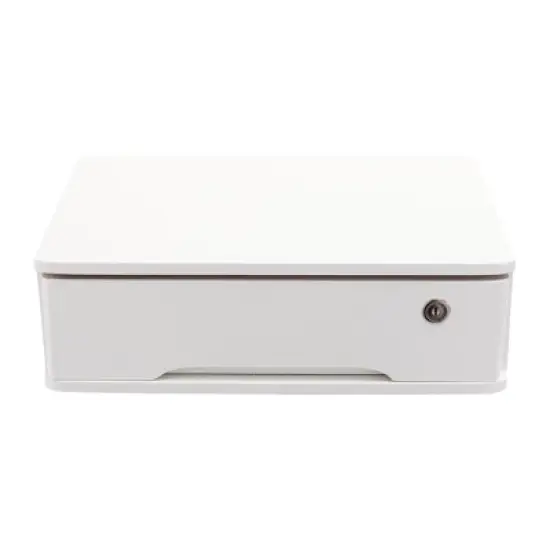 YIYIBYUS Desktop Storage Box with Lockable Drawer, Office Supplies Drawer Organizer image {8}