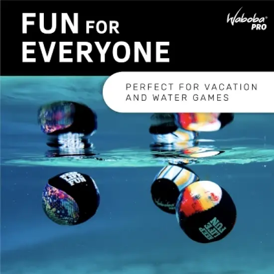 Waboba Water Bouncing Pro Ball-Stars & Stripes, White/Red/Blue image {2}